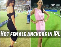 Hot Female Anchors in Cricket Shows